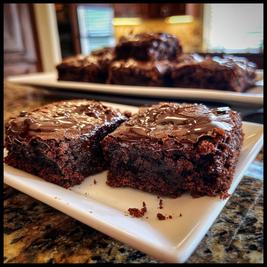 Dessert Chocolate Fudge Brownies