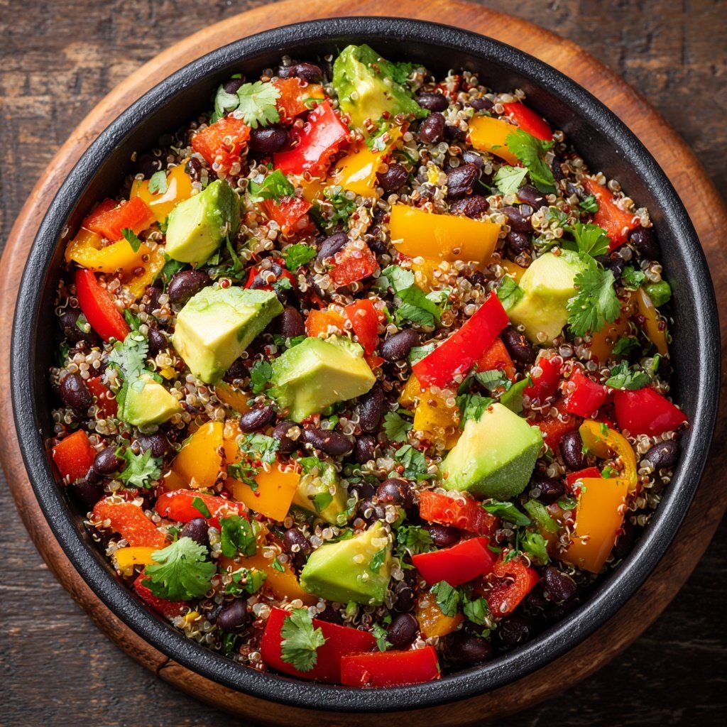 Quinoa and Black Bean Salad