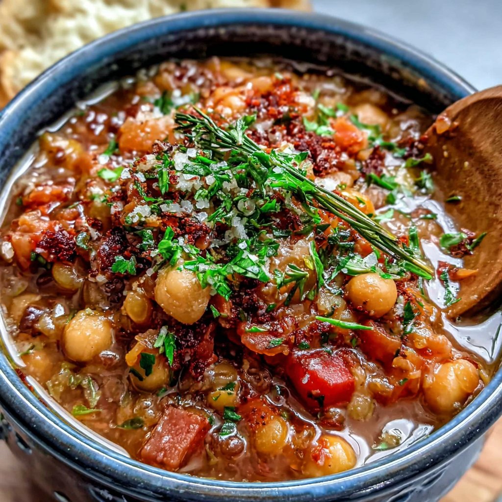 Mediterranean Lentil Soup